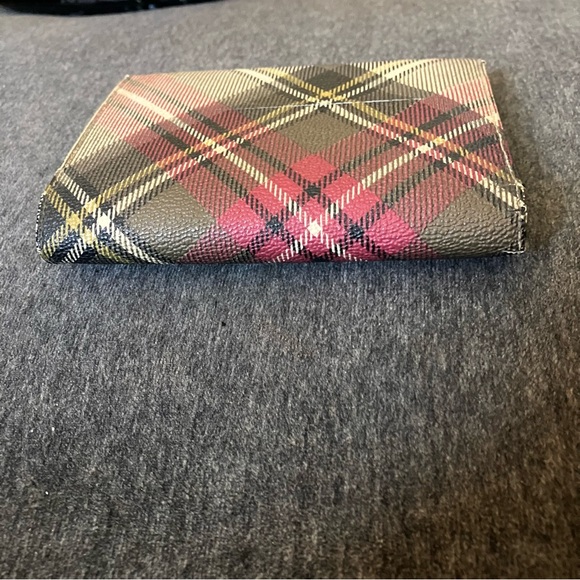 Vivienne Westwood Plaid Holiday wallet - Picture 2 of 12
